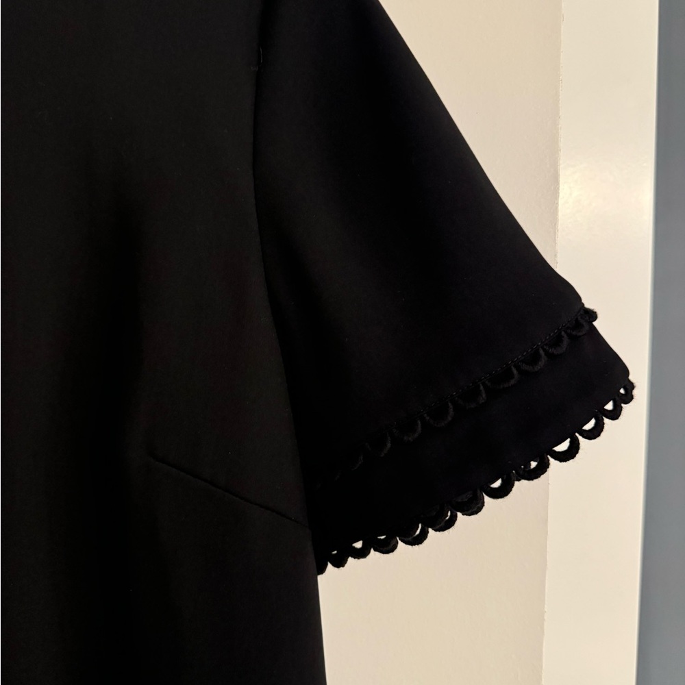 Ann Taylor Flowy Black Dress